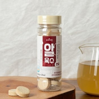 육수내기 한알 자연 고체 조미료 동전 휴대용 간편
