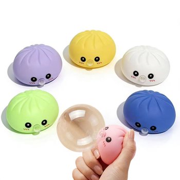 귀여운 풍선부는 버블 왕만두 찐빵 볼 말랑이 스퀴시 모찌 찐득공 스트레스해소 피젯 토이