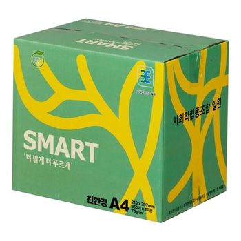 (P)친환경 복사용지A4 재생지 (75g/500매x5권/BOX) 자재