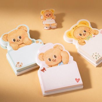 아트박스/델리 버터베어 큐티 메모지 80매