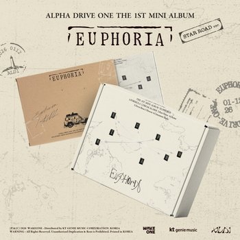 [CD]Alpha Drive One (알파드라이브원) - 미니 1집 [Euphoria] Star Road Ver. / Alpha Drive One - The 1St Mini Album [Euphoria] Star Road Ver.