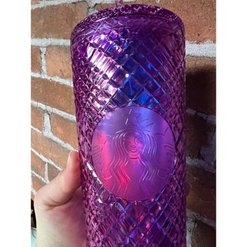 [해외] 스타벅스  2023  겨울  퍼플  주얼  텀블러  680g  벤티