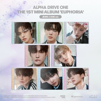 [CD]Alpha Drive One (알파드라이브원) - 미니 1집 [Euphoria] Jewel Case Ver. / Alpha Drive One - The 1St Mini Album [Euphoria] Jewel Case Ver.