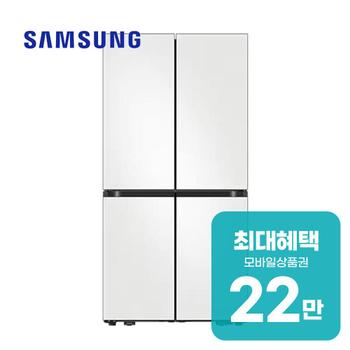 삼성 비스포크 AI 하이브리드 4도어 냉장고 901L RM70F91R1A 렌탈 60개월 월 80100원