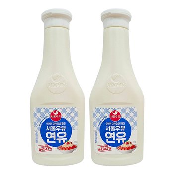 메가커피 서울우유 연유 500g 2개세트