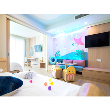 [2+2패밀리팩][라차섬/왕복픽업] 푸켓 5성 카타타니/패밀리룸 3박5일 세미패키지 ATP213OZT5