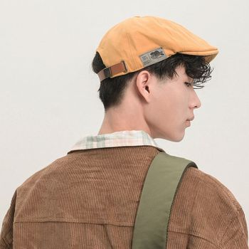 [오늘출발]헌팅캡 남여공용 카페모자 바리스타 알바생모자 패치 헌팅캡