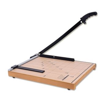 (현대오피스) 523JRF32 작두형 재단기 HC-A3 WOOD/655x405x70mm (1개)