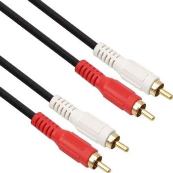 RCA 140ART61 2선 케이블 스테레오 케이블 AV 연결 케이블 15m