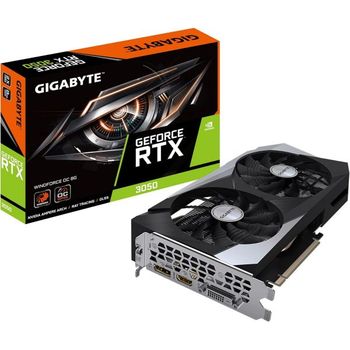 [해외] 영국 기가바이트 그래픽카드 Gigabyte GeForce RTX 3050 WINDFORCE OC 8G Graphics Card 2X Fans