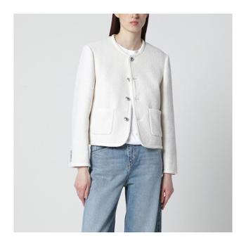 [F1] DUNST Cream bouclA© tweed jacket UDJA6A108CO/XM_DUNST-CR TP871349572