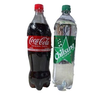 코카콜라 1.25L 6개 업소용 + 칠성사이다 1.25L 6개 업소용 (총12개) (16202387)