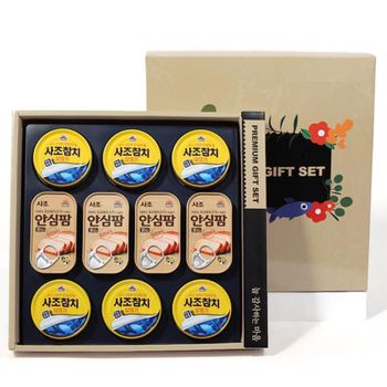 비타리토 ZLPC4571 해피트리 2호 선물세트 햄 참치캔 식용유