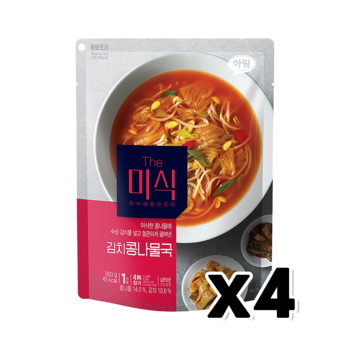 더미식 김치콩나물국 즉석조리식품 350g x 4개