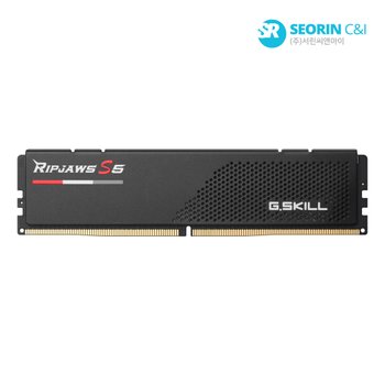 [서린공식] 지스킬 DDR5-6000 CL36 RIPJAWS S5 블랙 (16GB)