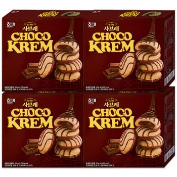 해태 사브레 초코크림 204gx4개[35004552]