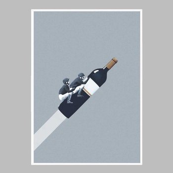 모던 슬림액자 We ride until dawn A3사이즈