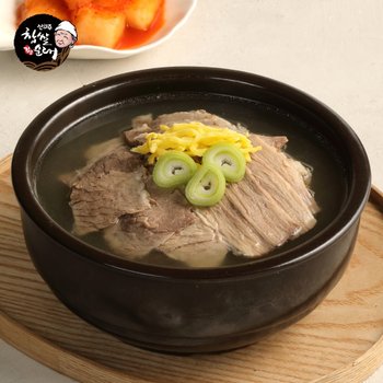 깊은 맛의 보양식 신의주 곰탕 500g x 8봉