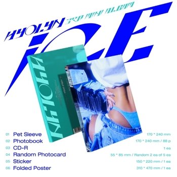 [CD]효린 (Hyolyn) - Ice (3Rd 미니앨범) / Hyolyn - Ice (3Rd Mini Album)