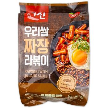 코스트코 동원 떡신 우리쌀 짜장 라볶이 1446g(6인분)즉석떡볶이..[35877025]