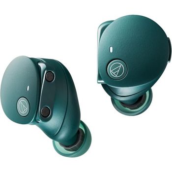 [해외] 오디오 테크니카 이어폰 ATH CKS50TW2 GR E 무선 블루투스 5.3 노이즈 캔슬링 저음 LE 호환 스티