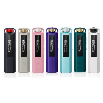 [해외] FiiO 에코 나노 스노우 휴대용 무손실 Hi-Res MP3 플레이어 DAC 초소형 / 백클립 증정
