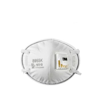 안면부여과식 방진마스크 밸브형 10매 3M8955K 산업용 분진마스크