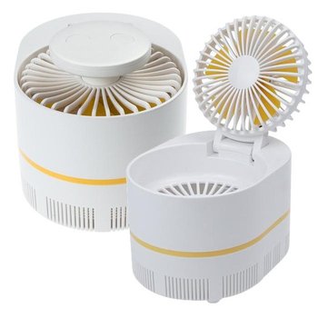모기 퇴치 트랩 탁상용 접이식 저소음 선풍기 포충기