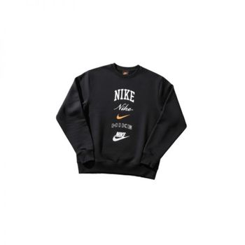 NIKE 나이키 남성 클럽 BB 스택 그래픽 크루 (FN2610-010) (M NK CLUB CREW STACK GX)