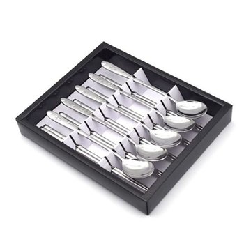 스텐 수저세트 플라워 숟가락 수저 젓가락 5벌