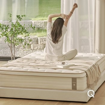 아씨방가구 에이셀 오가닉 신혼 독립스프링 유로탑 매트리스 Q