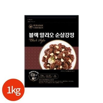 푸라닭 블랙 알리오 순살강정 1kg (19366787)