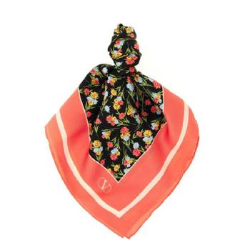 발렌티노 아프레 리비에르 프린트 스카프 W2EI114QLS CGC TP961569901