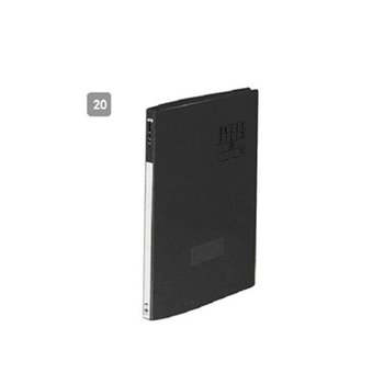 고품질 크리어화일 F420-71 흑색 20매 문화산업 오피스디포 (WFK03NN)