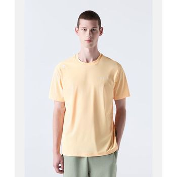 DESCENTE [DESCENTE X 김정윤 작가] 백그래픽 트리코트 반팔 티셔츠 오렌지(SQ223ETS62) 3119816