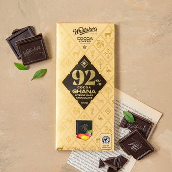 [JH WHITTAER AND SONS]휘태커스 코코아 러버 컬렉션 92% 가나 다크초콜릿