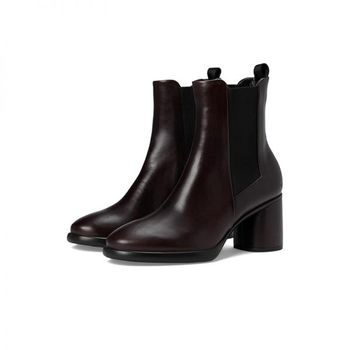 에코 우먼 Sculpted Luxery 55MM 모던 슬릭 첼시부츠 부츠 - Mocha 787347