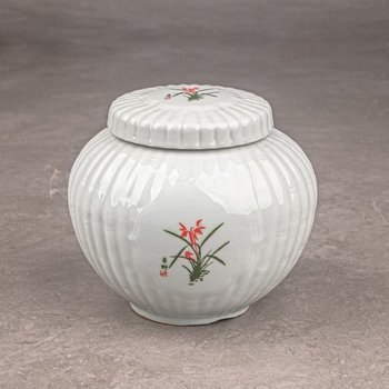 백자대나무사군자 경옥고단지 2.4kg