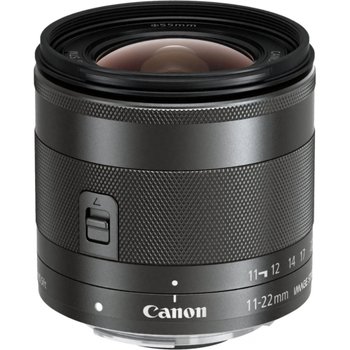 [해외] Canon 초광각 줌 렌즈 EF-M11-22mm F4-5.6IS STM 미러리스 전용 EF-M11-22ISSTM