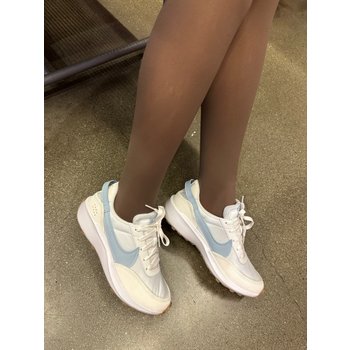 [해외] 나이키 25FW 와플 데뷔 화이트 아머리 블루 검 여성 운동화 DH9523-008