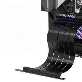 PCI-E 4.0 라이저 케이블 300mm 전기자재 그래픽카드케이블 PC케이블 전기통신자재 전자부품