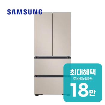 삼성 비스포크 AI 김치플러스 4도어 김치냉장고 490L RK70F49M2GD렌탈 60개월 월 67000원