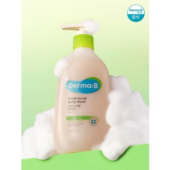 더마비 프레쉬 스크럽 바디워시 허브향 420ml 1개