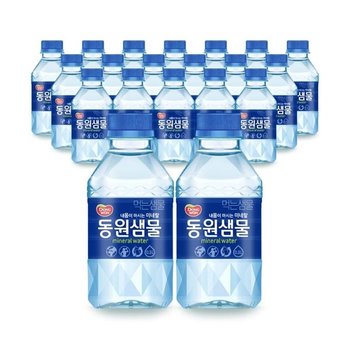 동원샘물 생수 300mL x 100개