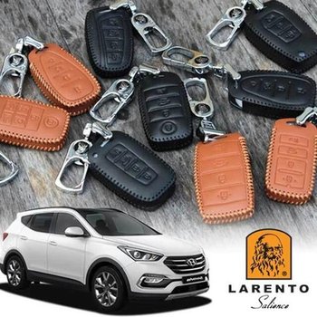 싼타페더프라임 스마트키케이스 가죽 키홀더 키링