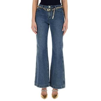 MICHAEL BY MICHAEL KORS MR49041FAU_913DUSKBLUEWASH 플레어핏 청바지