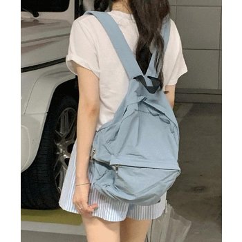 무배  나일론 파스텔 바스락 백팩 노트북 워너비뮤즈