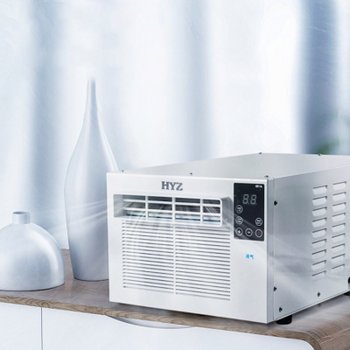 [해외] HYZ 이동식 창문형 에어컨 A01 제습가능 저소음 220V 280W