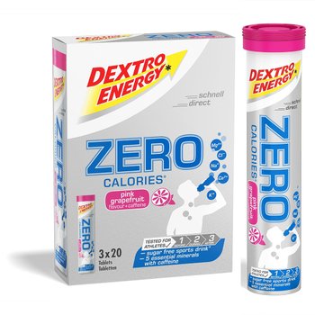 [해외] DEXTRO 덱스트로 에너지 타블릿 20정 3개 핑크자몽 Electrolyte sport tablets zero calorie
