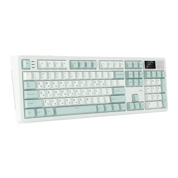 지클릭커 WK107 무선 기계식 그린 라이트 (제주바다, 37g)